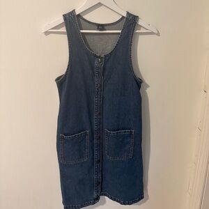 Gap Denim button front dress Women’s XS- girls 14-16